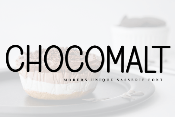 Chocomalt: A Soft Sans Serif Font for Makers