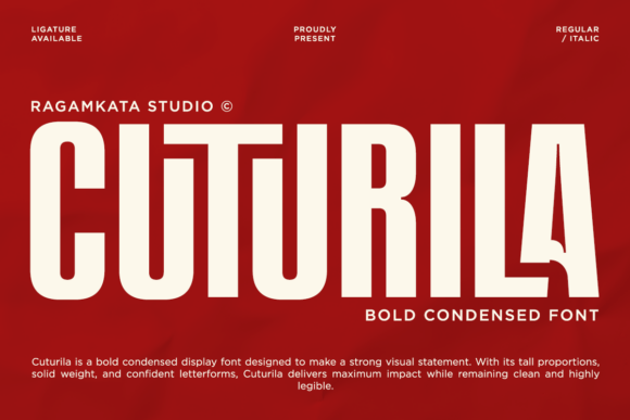 Cuturila: The Bold Condensed Display Font for Impact