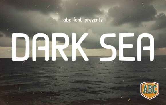 Dark Sea: A Bold Sans Serif for Modern Brands