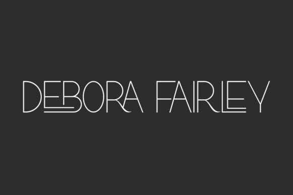 Debora Fairley: A Luxury Sans Serif Display Font