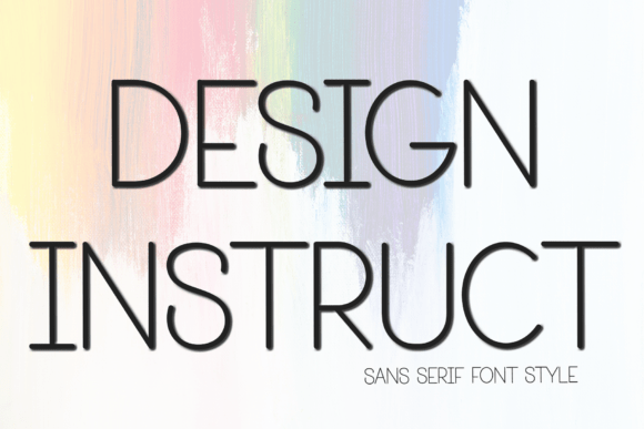 Design Instruct: A Festive Typeface for Holiday Campaigns