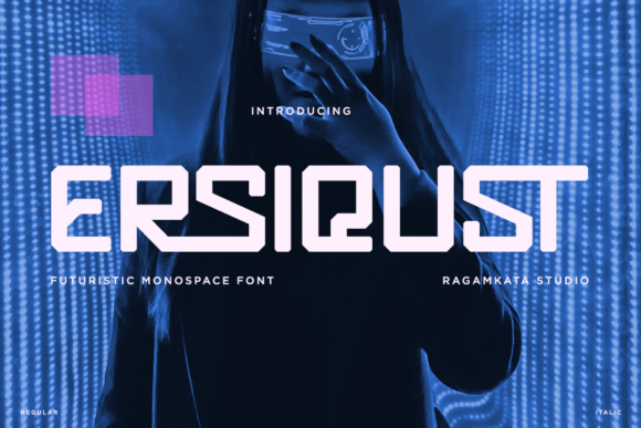 Ersiqust: A Futuristic Sans Serif for Modern Campaigns