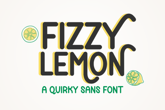 Fizzy Lemon: A Quirky Sans Font for Modern Web Design