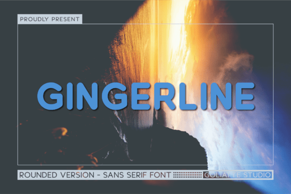 Gingerline: A Whimsical Sans Serif Font for Editors