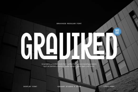 Graviked: The Bold Display Font for Campaigns