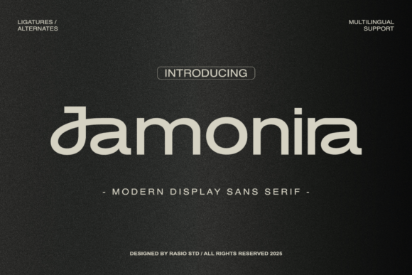 Jamonira: The Modern Sans Serif Font for Digital Brands
