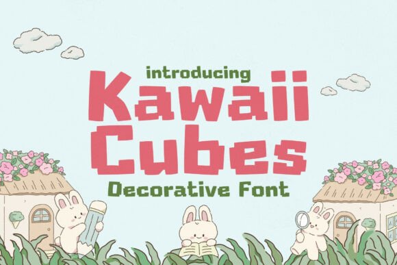 Kawaii Cubes: A Pixel-Perfect Sans Serif Font for Makers