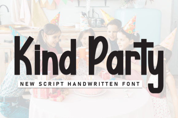 Kind Party: A Modern Monolinear Font for Branding
