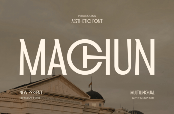 Machun: The Elegant Editorial Typeface for Web Design
