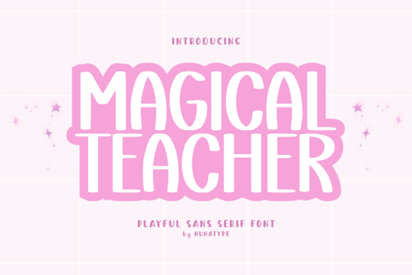 Magical Teacher: A Whimsical Sans Serif Typeface