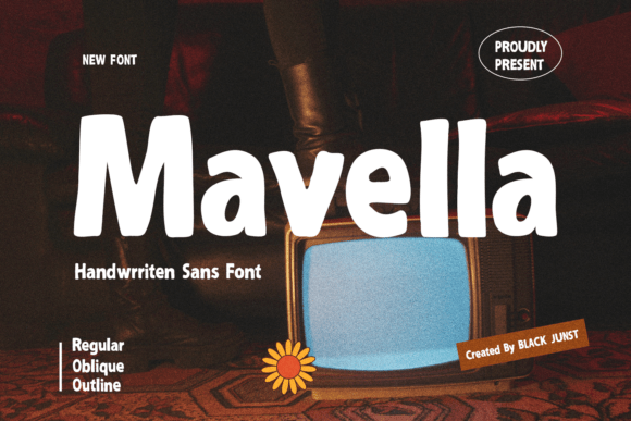 Mavella: A Bold Handwritten Sans Serif for Campaigns