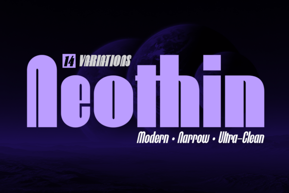 Neothin: A Modern Narrow Sans for Makers