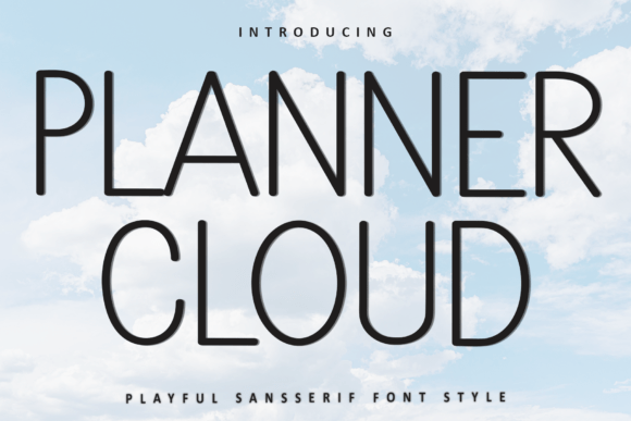 Planner Cloud: A Versatile Sans Serif Font for Web Design