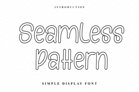 Seamless Pattern: A Warm Sans Serif for Campaigns