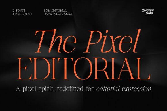 The Pixel Editorial: A Modern Serif for Makers