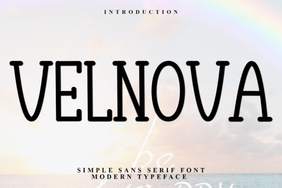 Velnova: The Festive Typeface for Holiday Campaigns